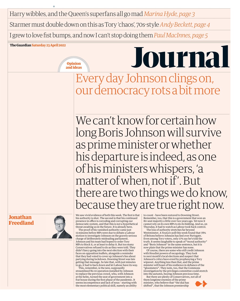 The Guardian Newspaper Preview Pages