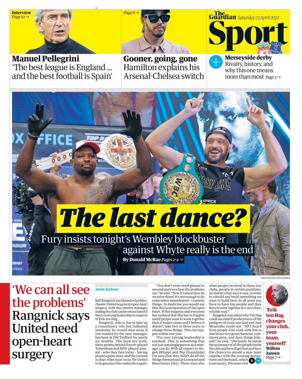 The Guardian Newspaper Preview Pages