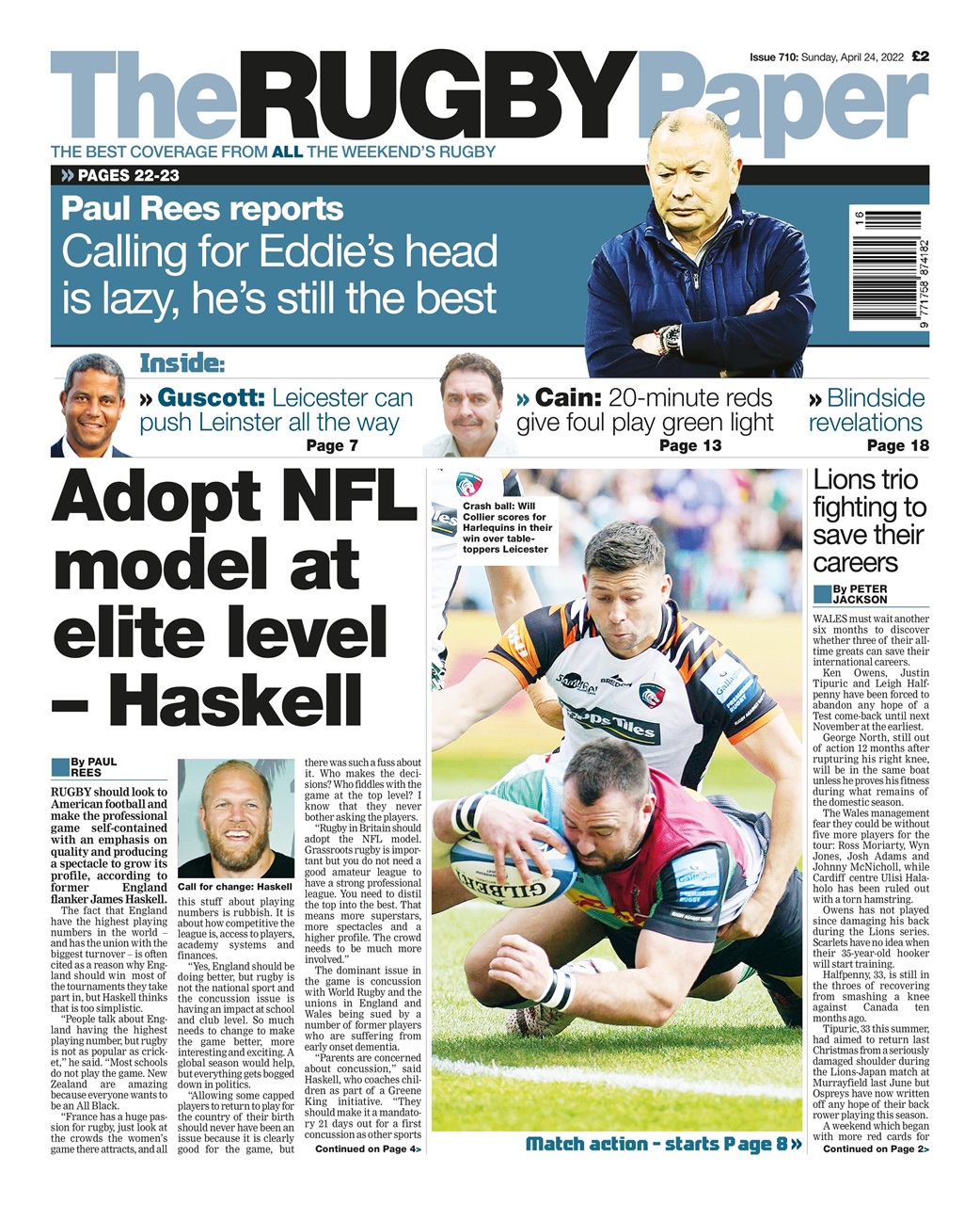 The Rugby Paper Preview Pages