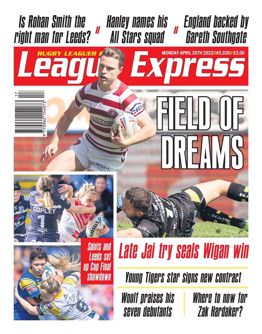 League Express Preview Pages