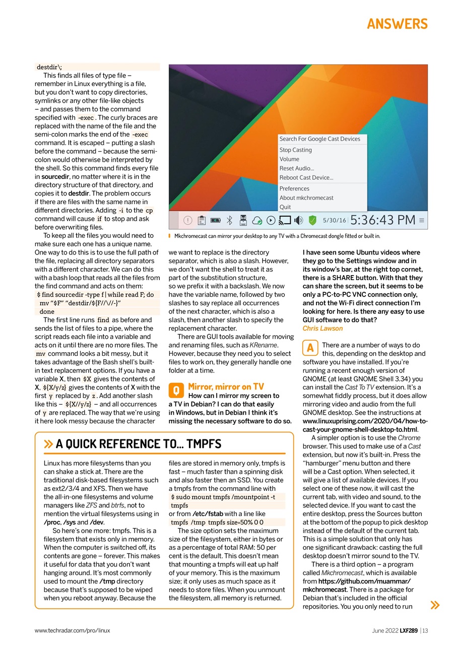 Linux Format Preview Pages