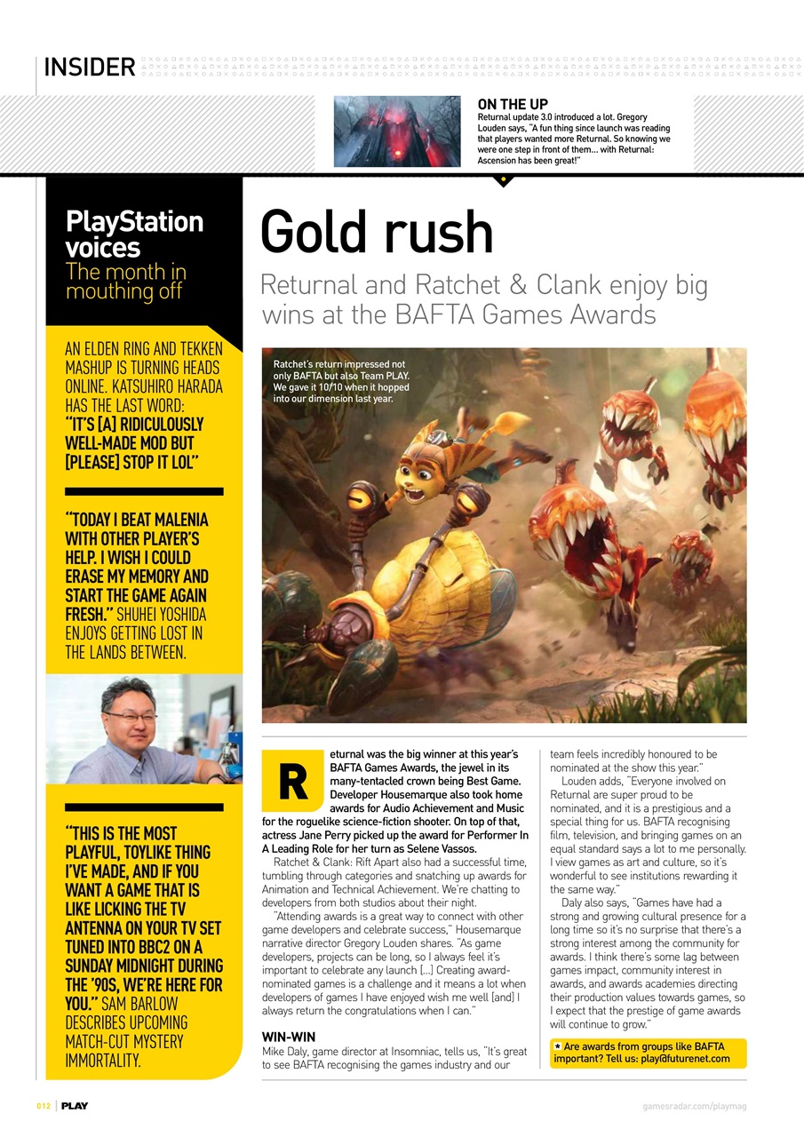 PLAY Magazine Preview Pages