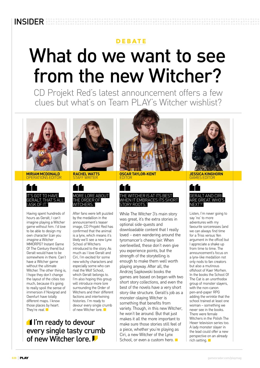 PLAY Magazine Preview Pages