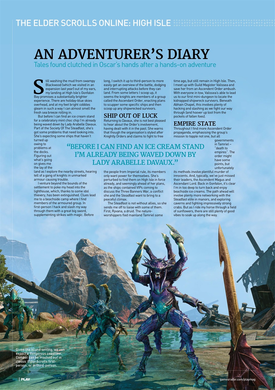 PLAY Magazine Preview Pages