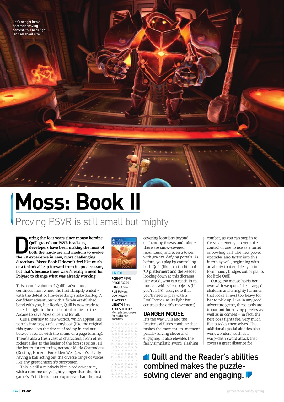 PLAY Magazine Preview Pages