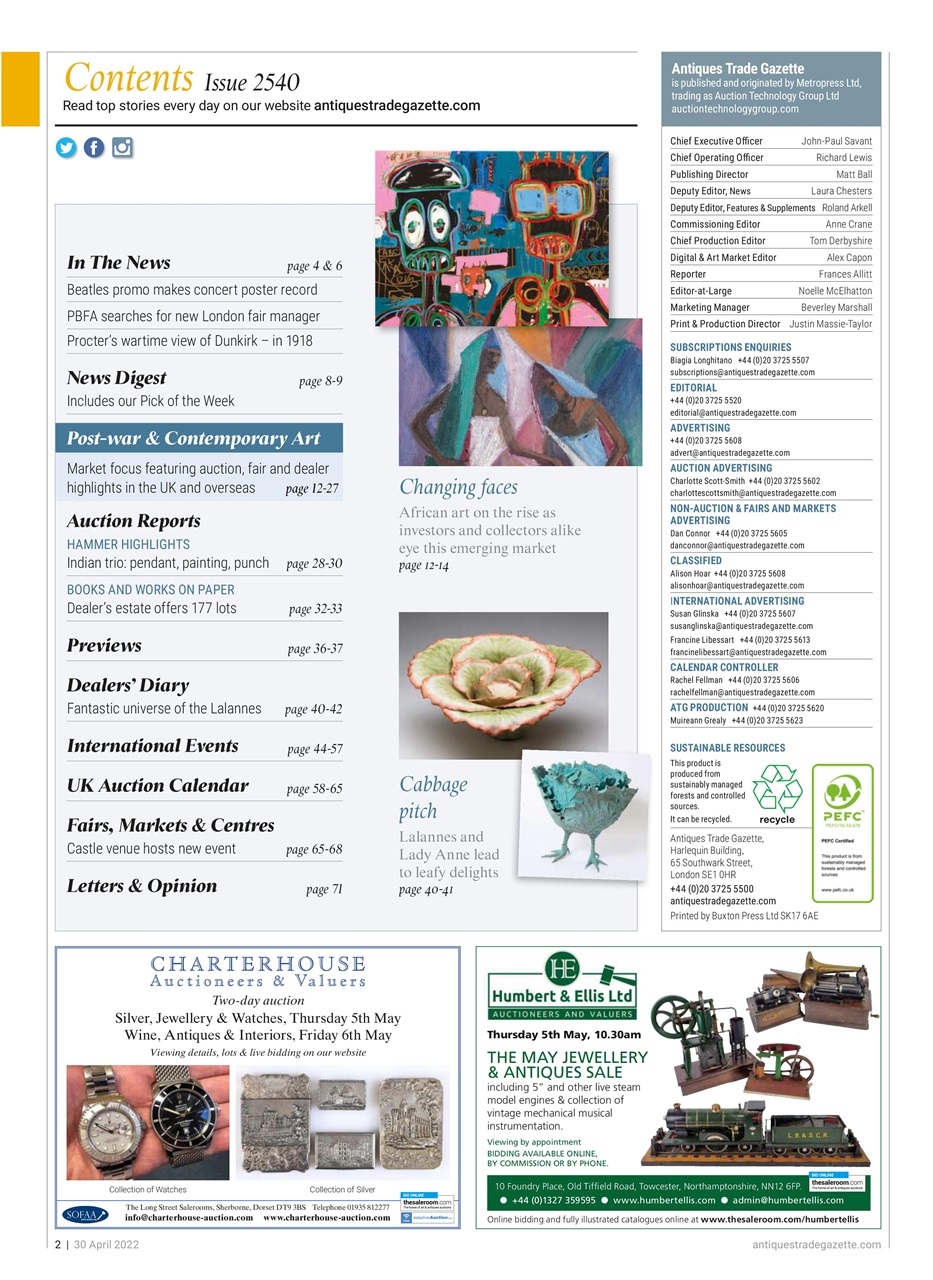 Antiques Trade Gazette Preview Pages