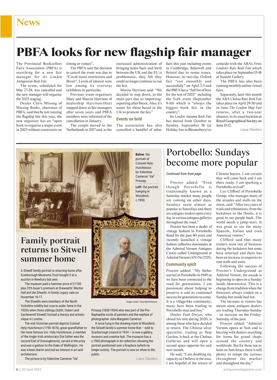 Antiques Trade Gazette Preview Pages