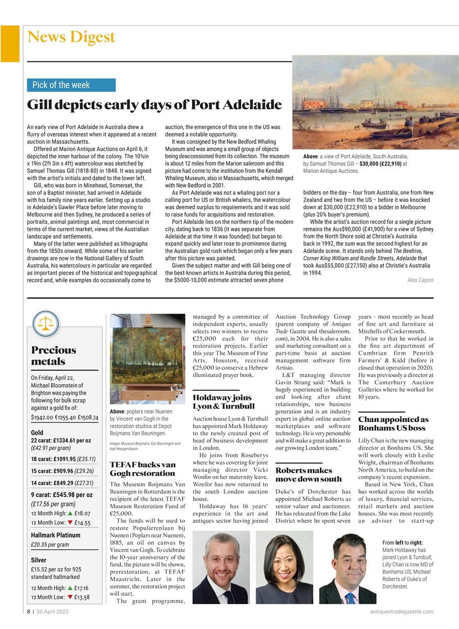 Antiques Trade Gazette Preview Pages