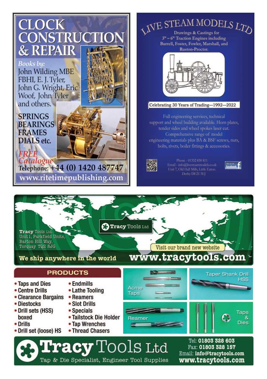 Model Engineer & Workshop Magazine Preview Pages