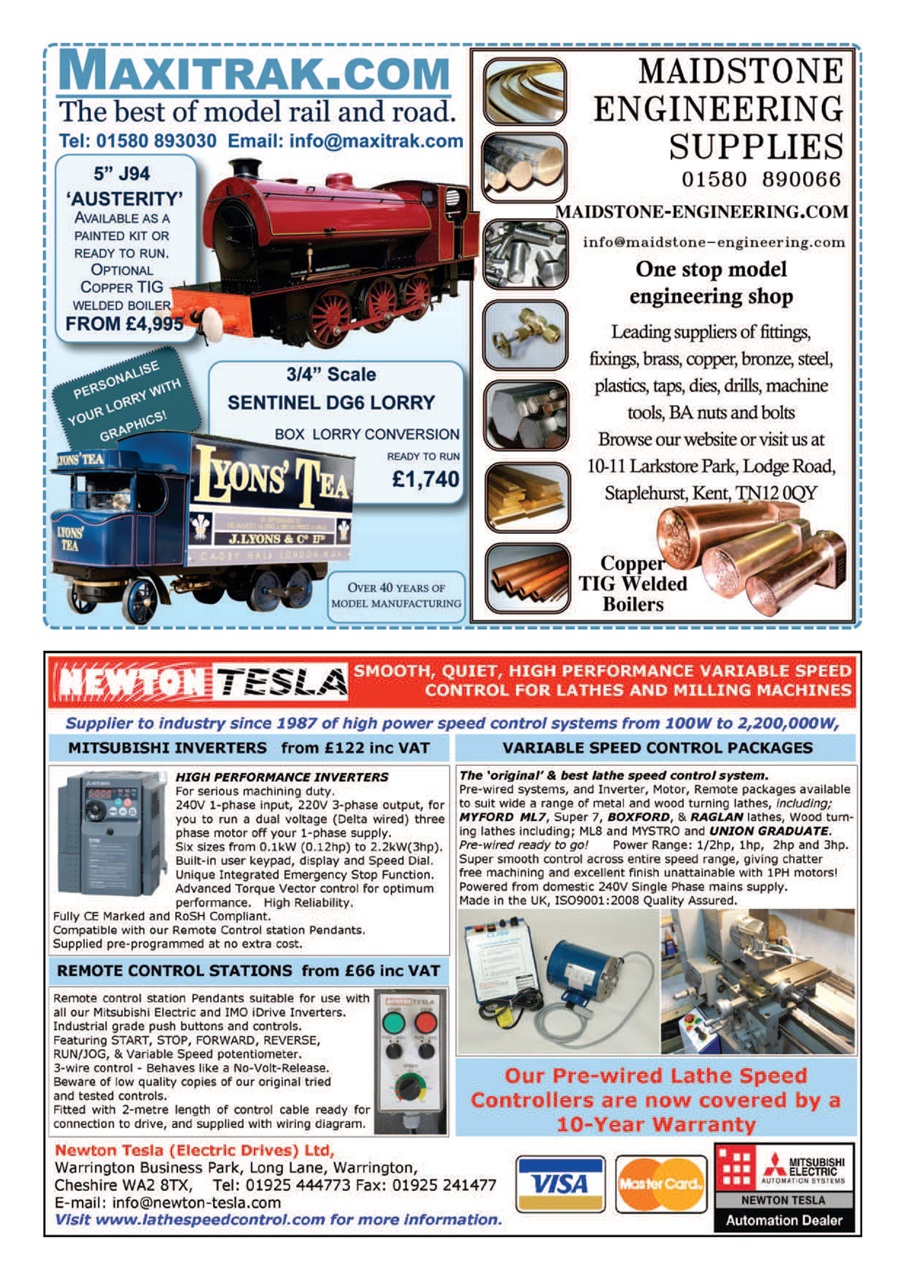 Model Engineer & Workshop Magazine Preview Pages