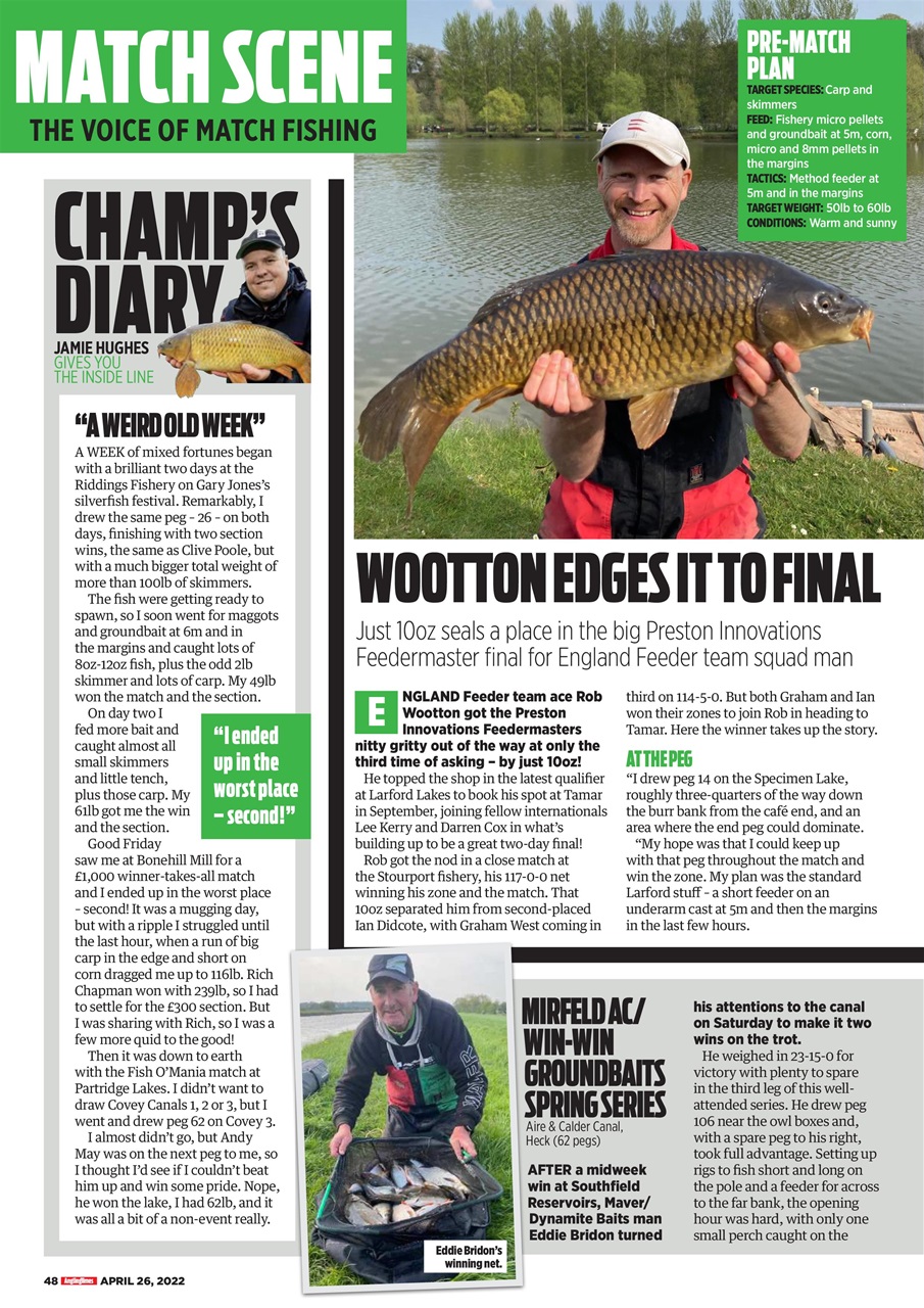 Angling Times Preview Pages