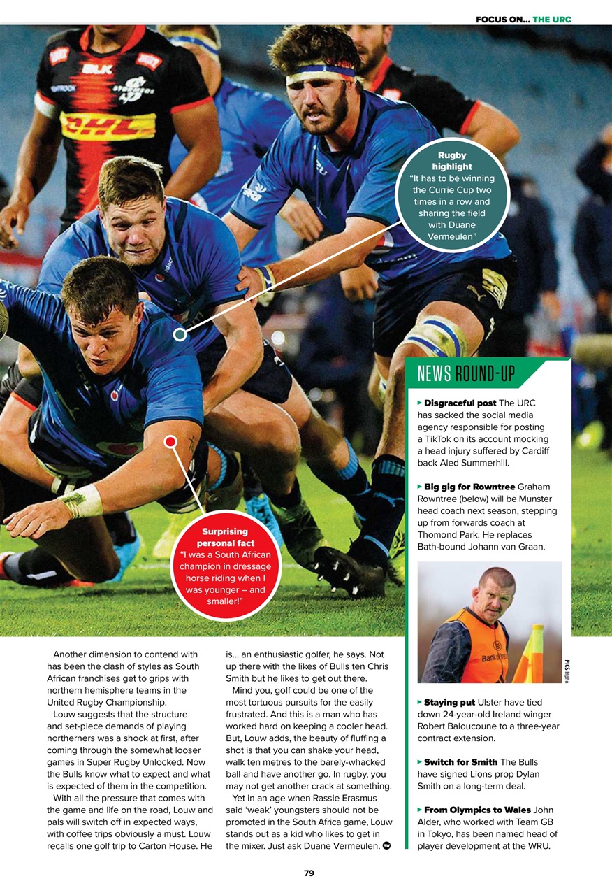Rugby World Preview Pages