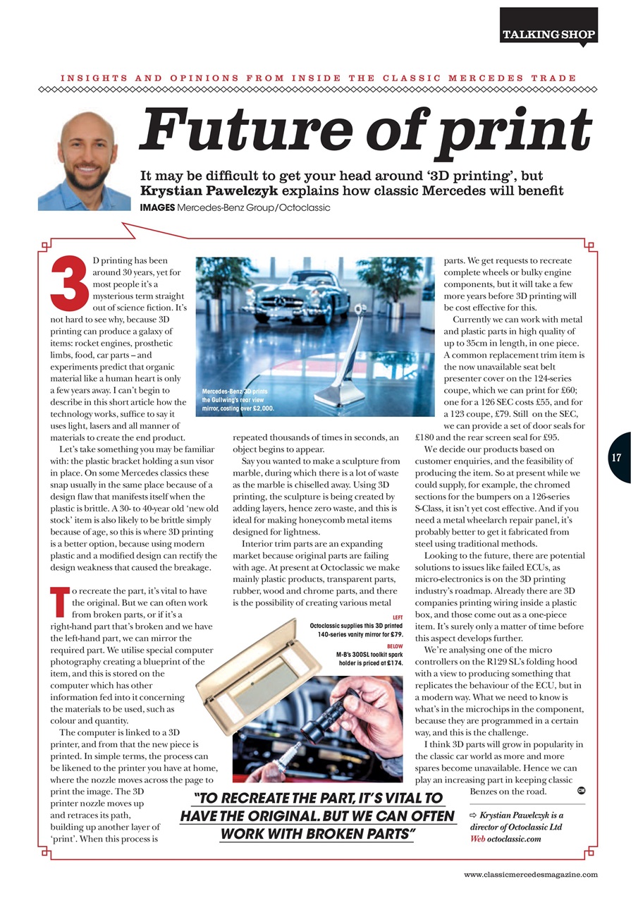 Mercedes Enthusiast Preview Pages