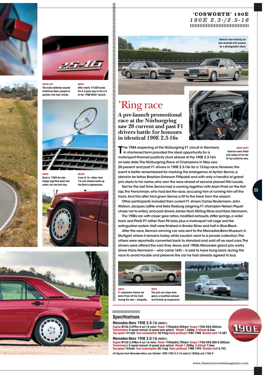 Mercedes Enthusiast Preview Pages