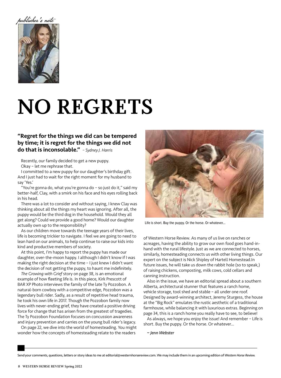 Western Horse Review Preview Pages