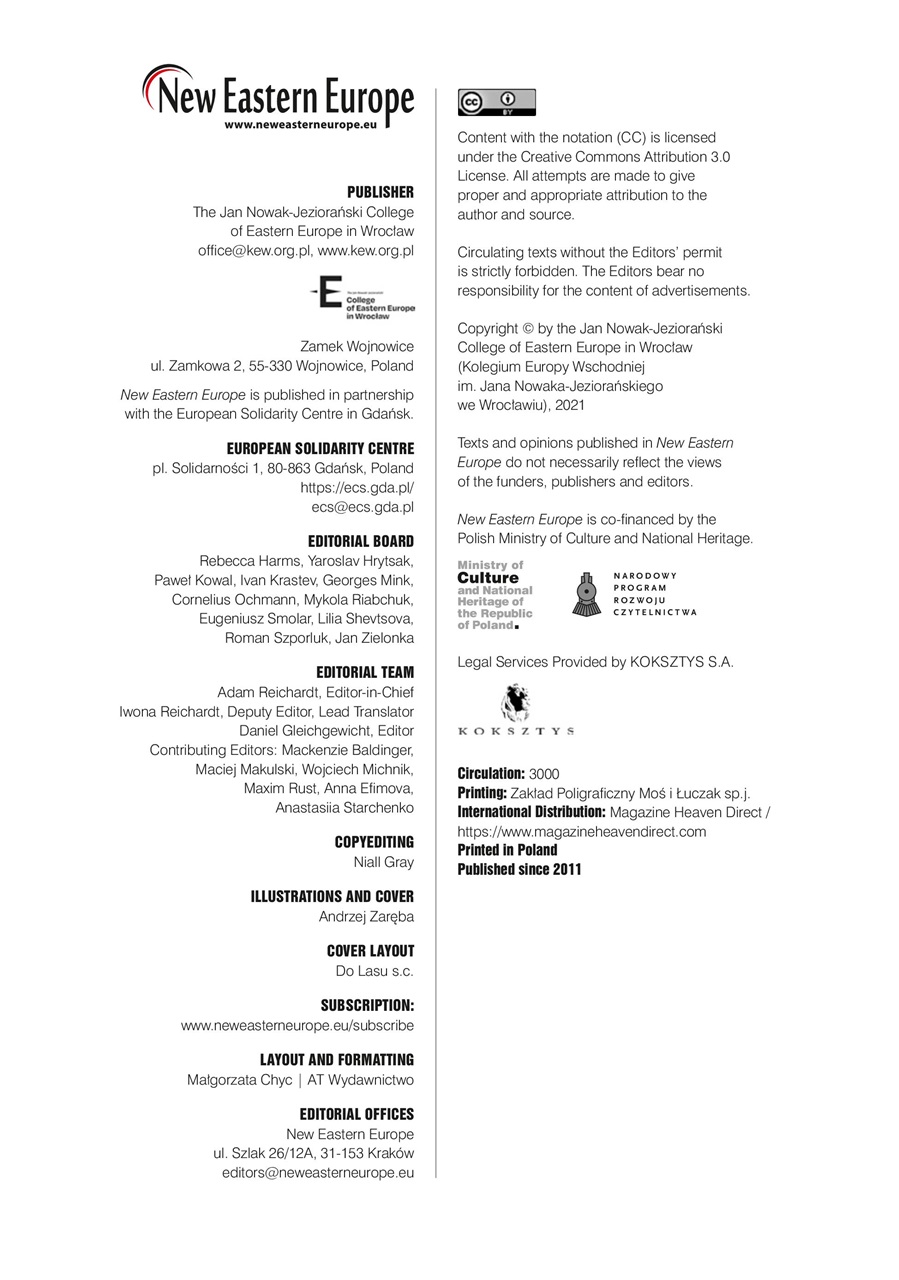 New Eastern Europe Preview Pages