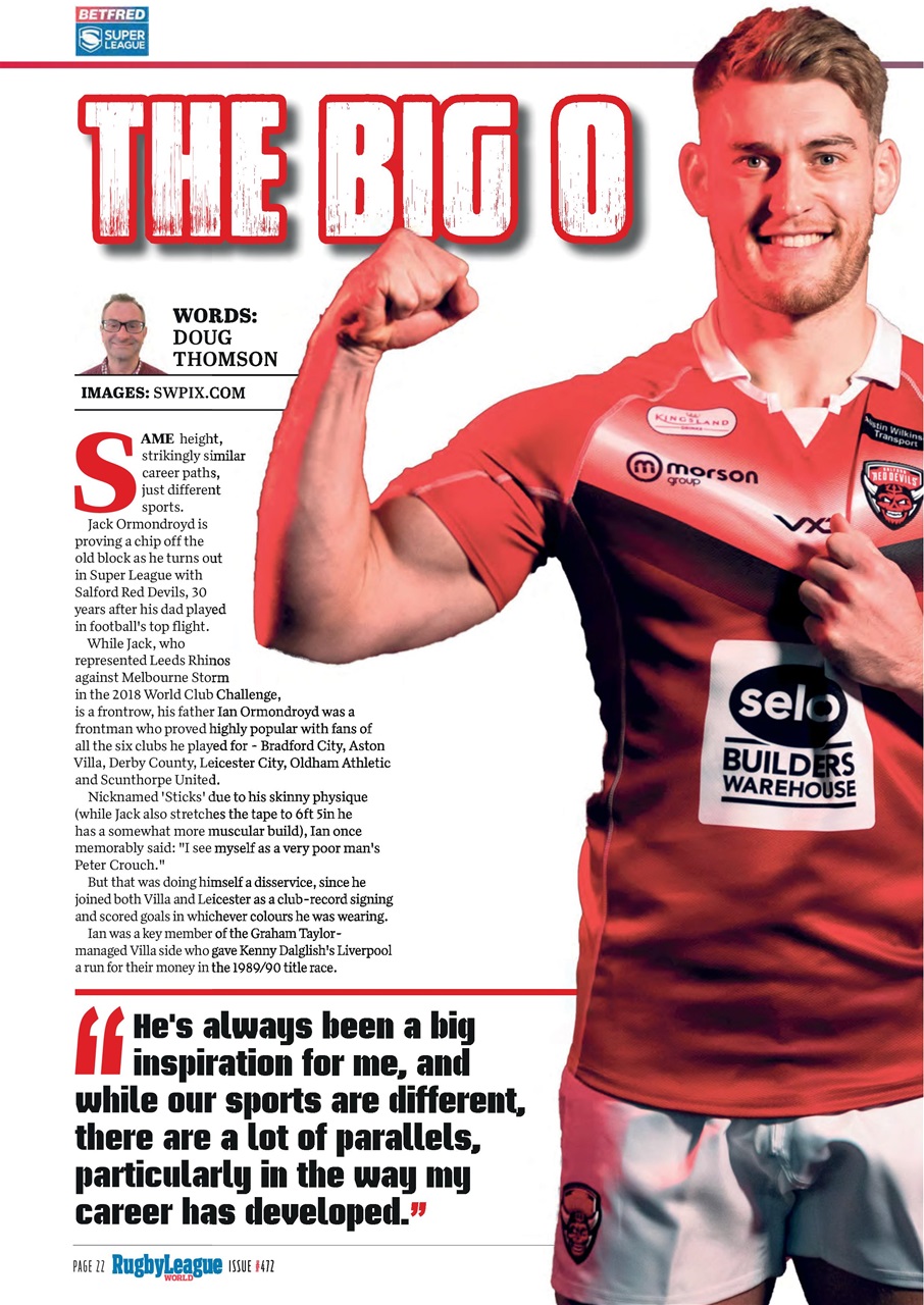 Rugby League World Preview Pages