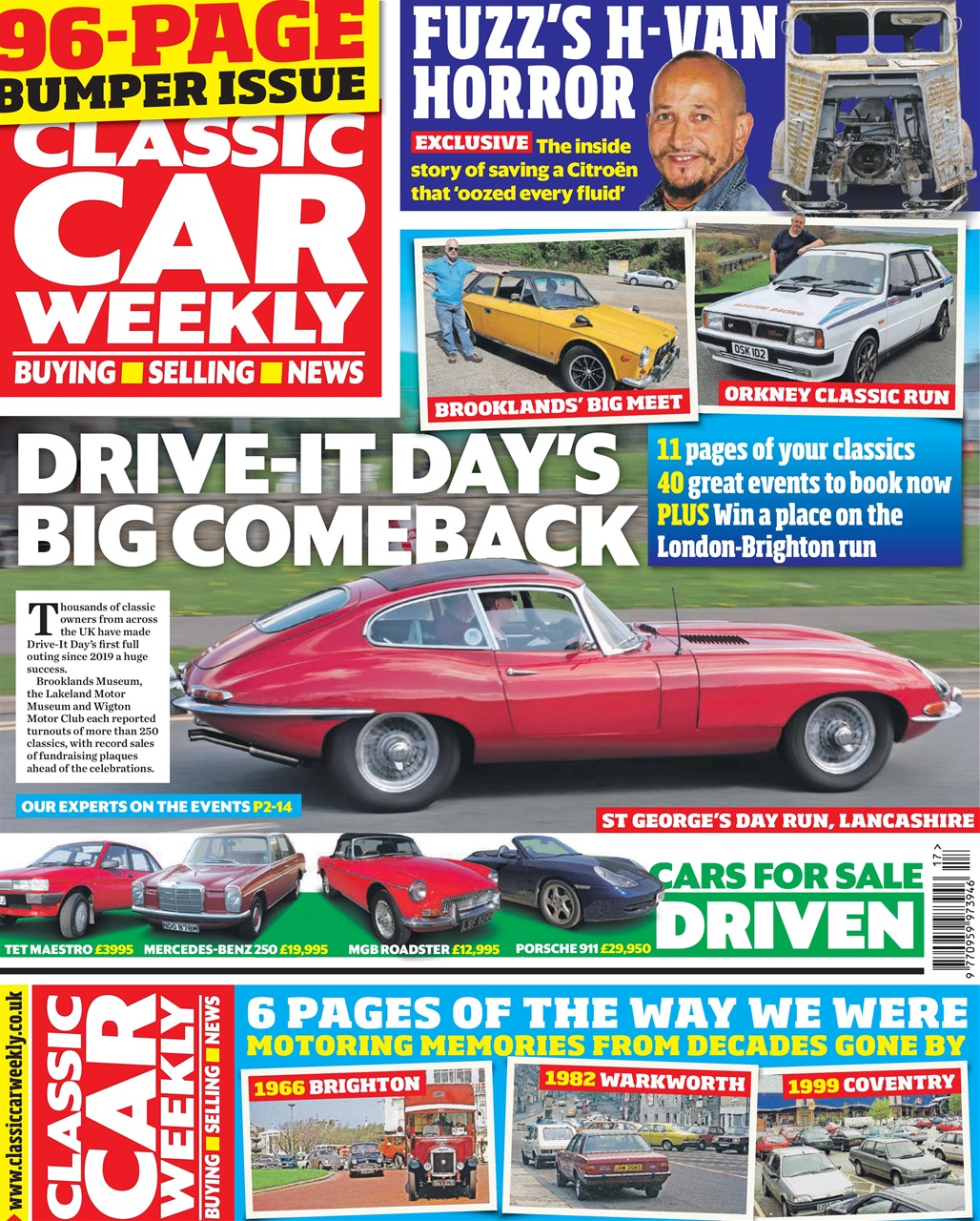 Classic Car Weekly Preview Pages