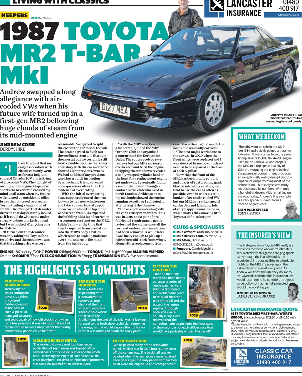 Classic Car Weekly Preview Pages