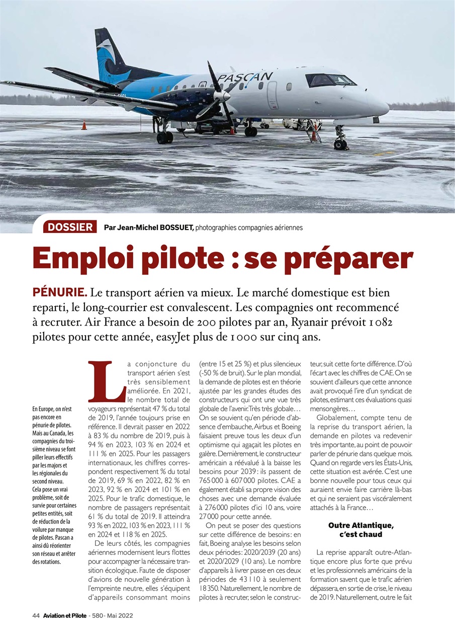 Aviation et Pilote Preview Pages