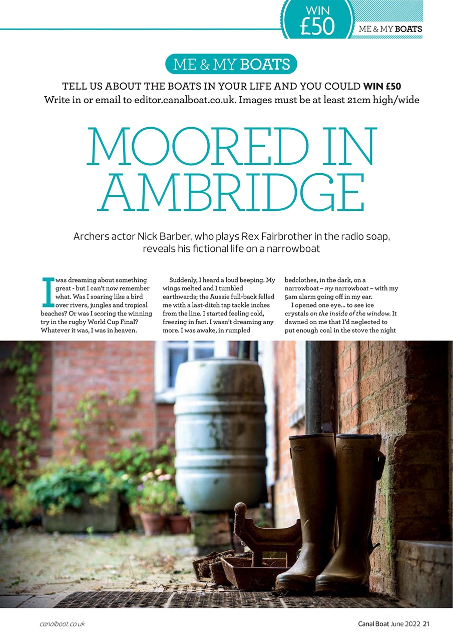 Canal Boat Preview Pages