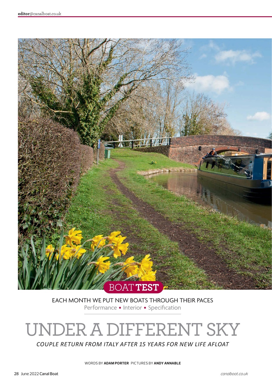 Canal Boat Preview Pages