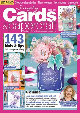 Simply Cards & Papercraft issue Issue 230