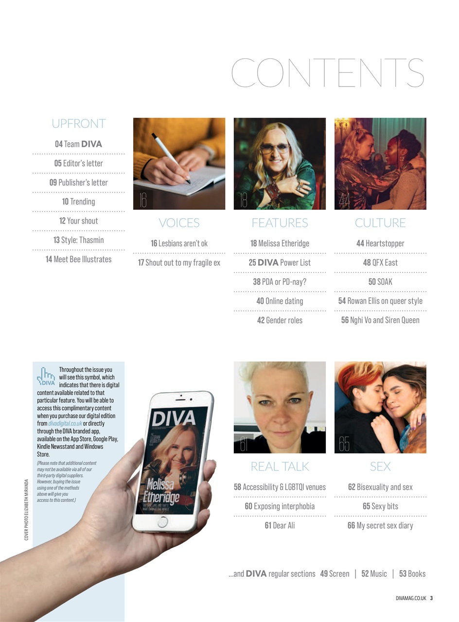 DIVA Magazine Preview Pages