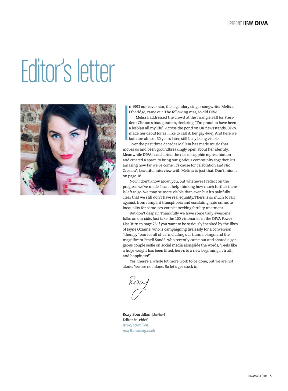 DIVA Magazine Preview Pages