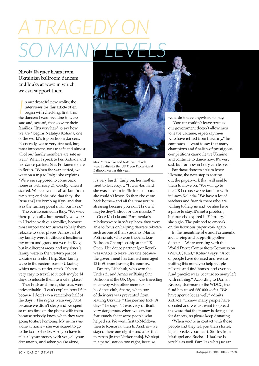 Dancing Times Preview Pages