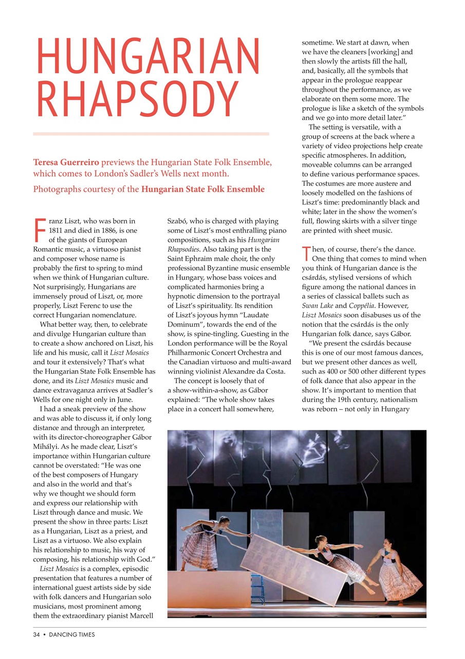 Dancing Times Preview Pages