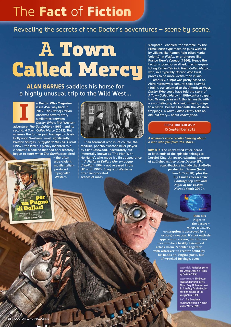 Doctor Who Magazine Preview Pages