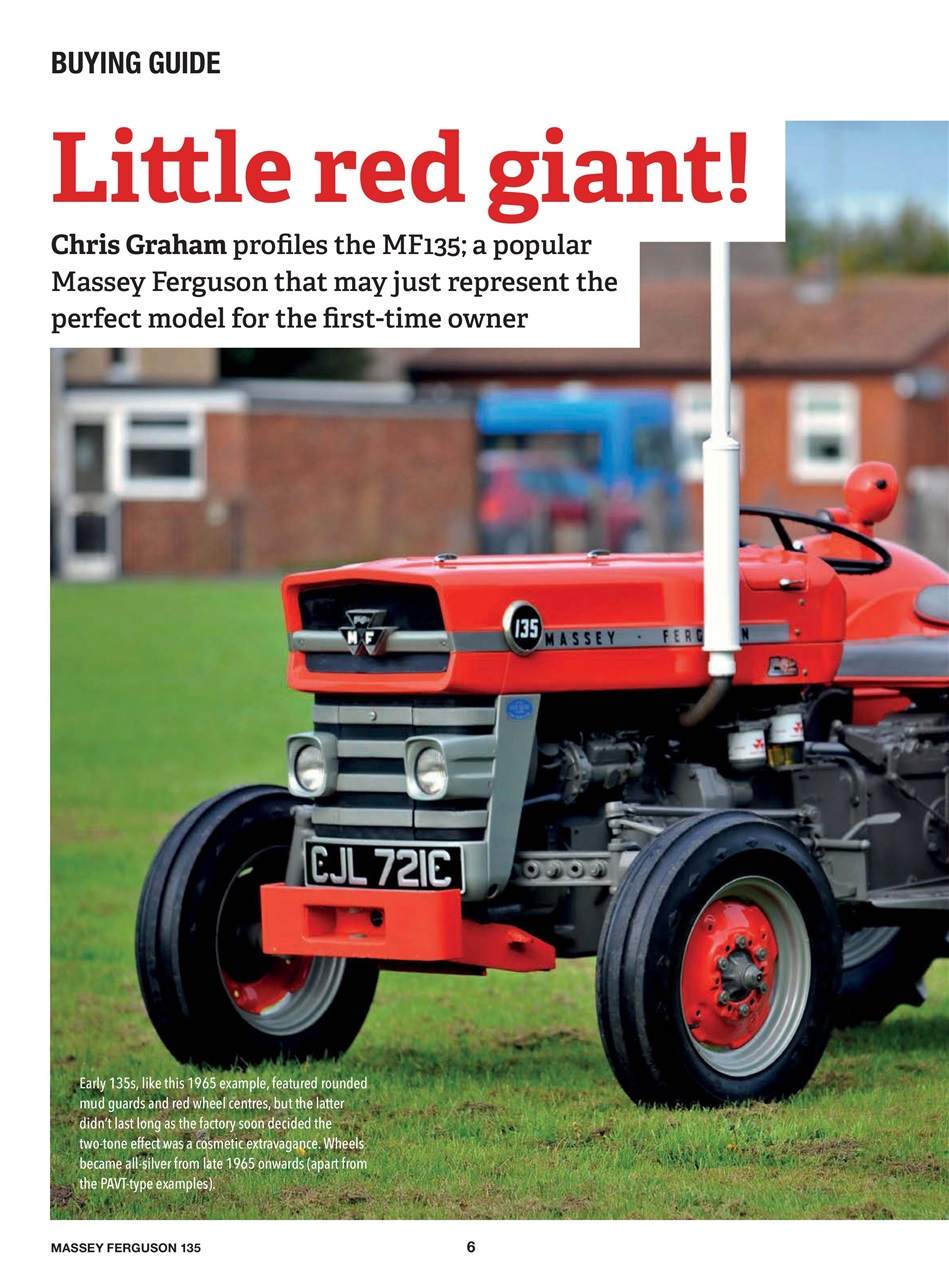 Ferguson & MF Tractor Collection Preview Pages