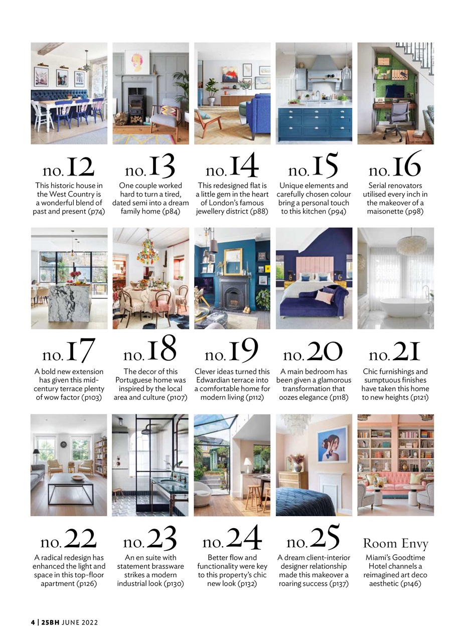 25 Beautiful Homes Preview Pages