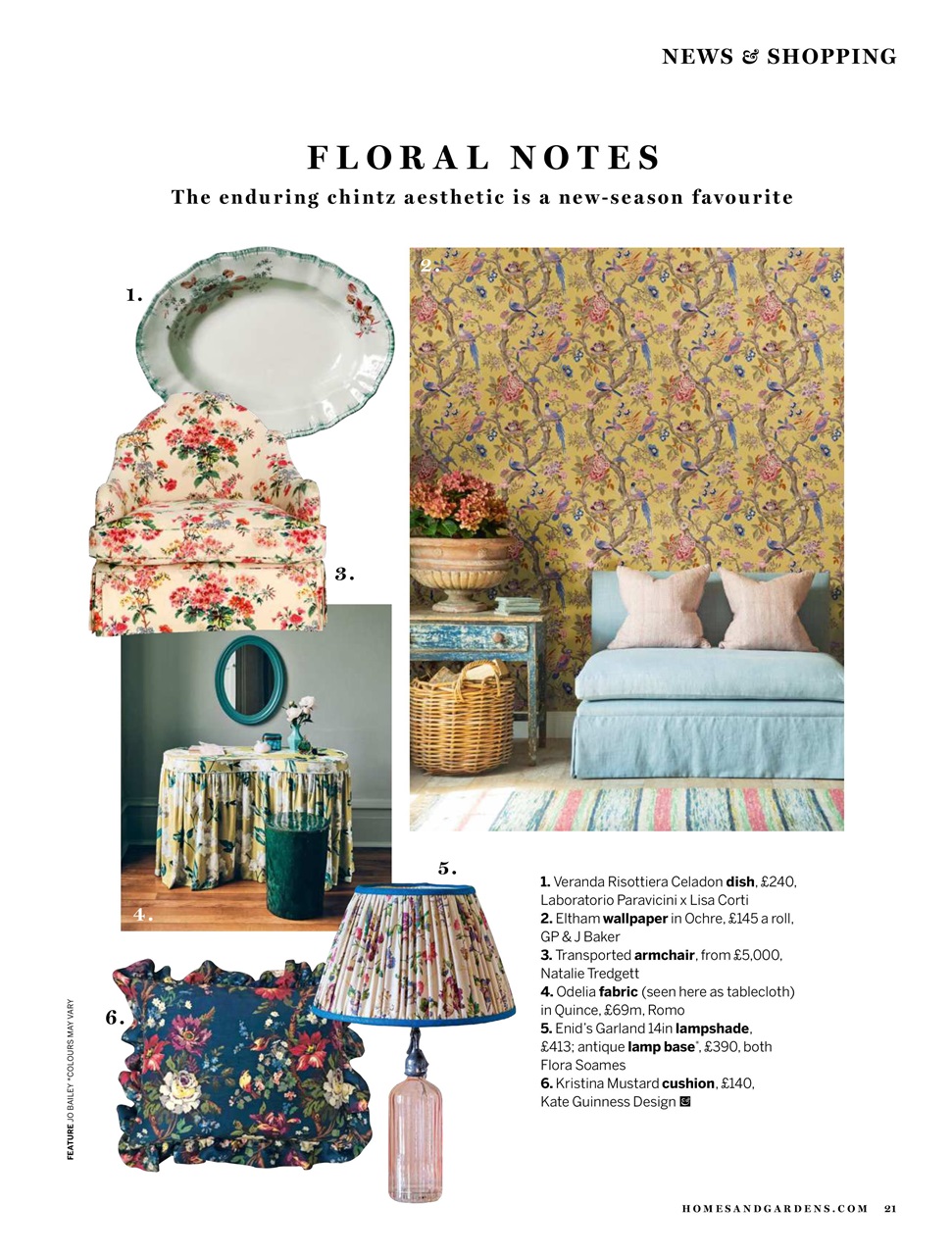 Homes & Gardens Preview Pages