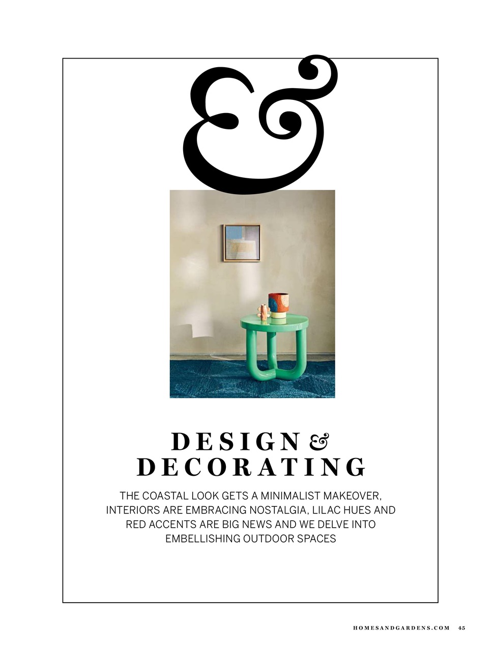 Homes & Gardens Preview Pages