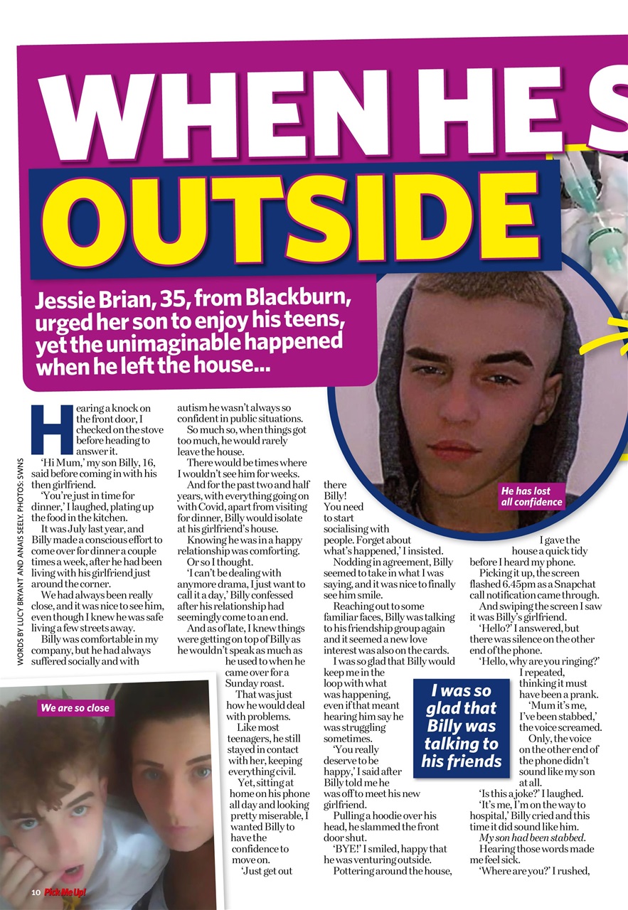 Pick Me Up Preview Pages