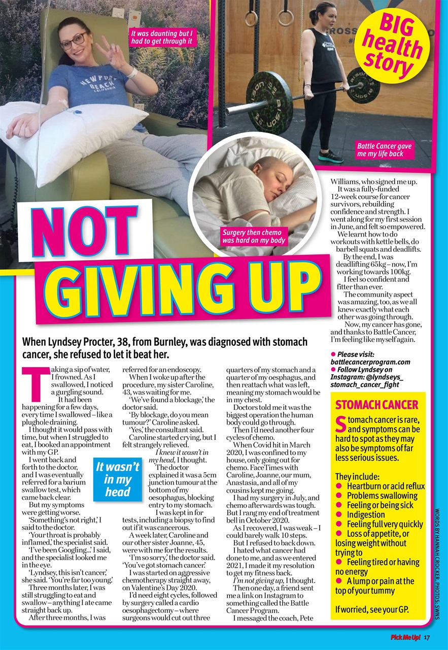 Pick Me Up Preview Pages