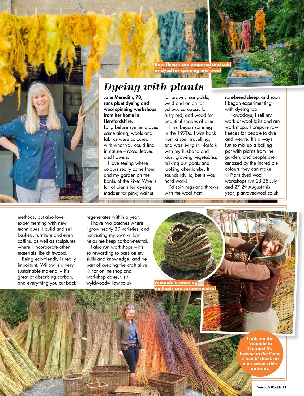 Woman's Weekly Preview Pages