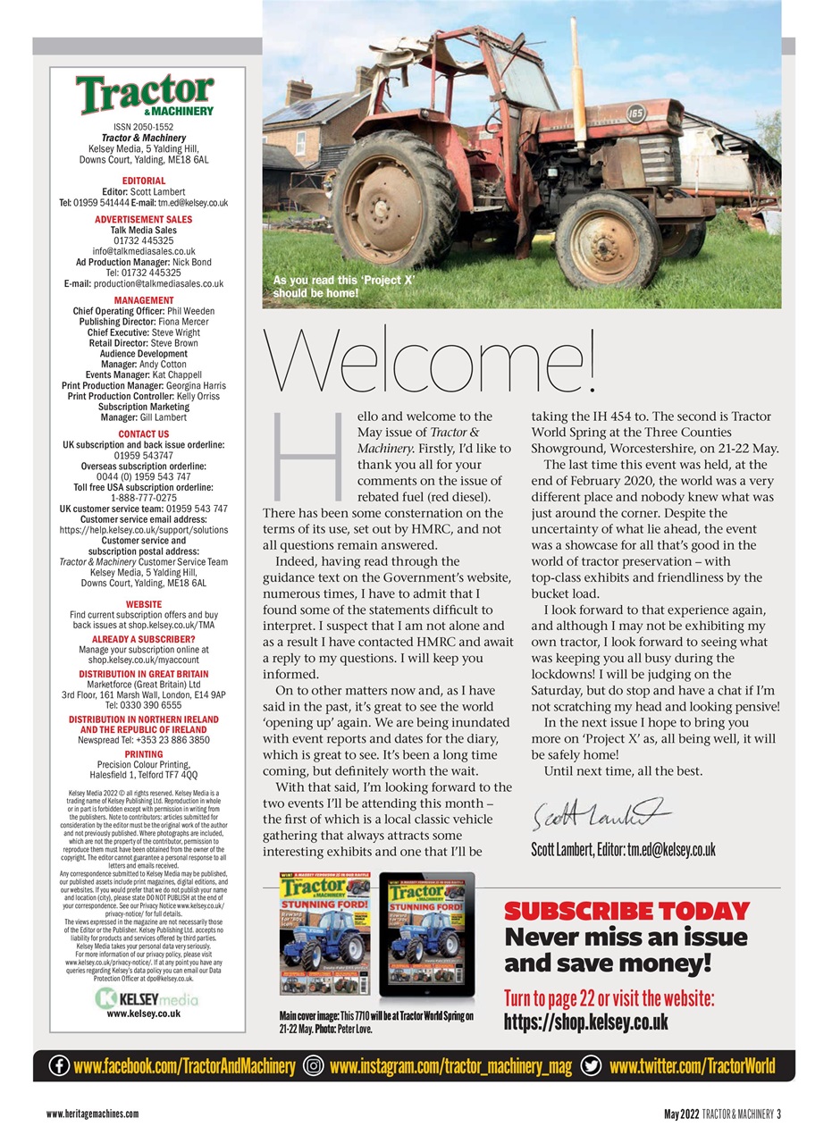 Tractor & Machinery Preview Pages