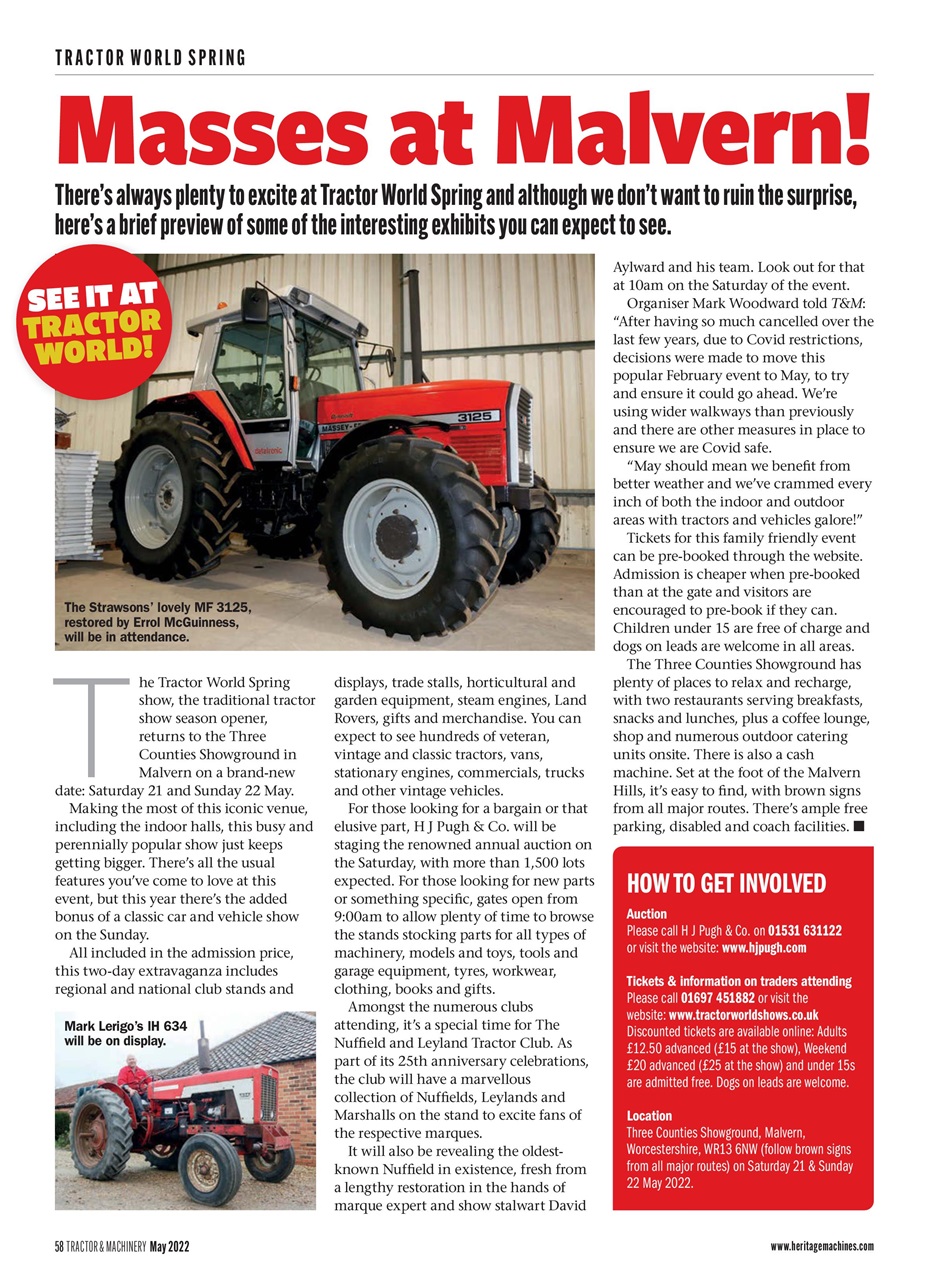 Tractor & Machinery Preview Pages