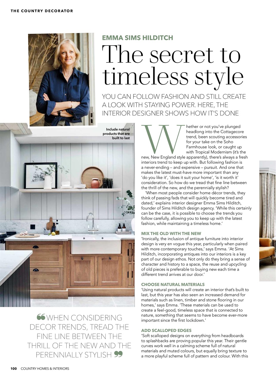 Country Homes & Interiors Preview Pages