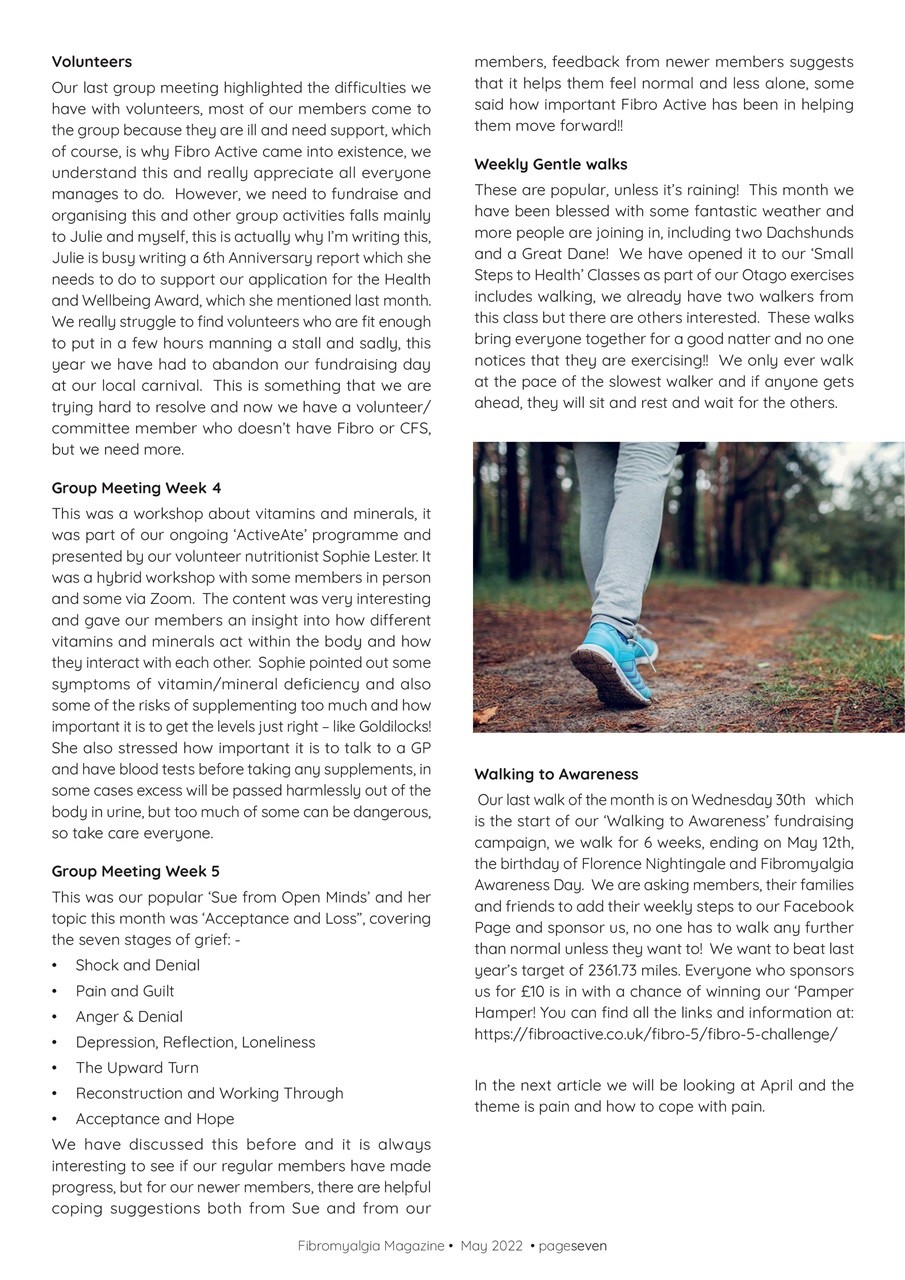 Fibromyalgia Magazine Preview Pages