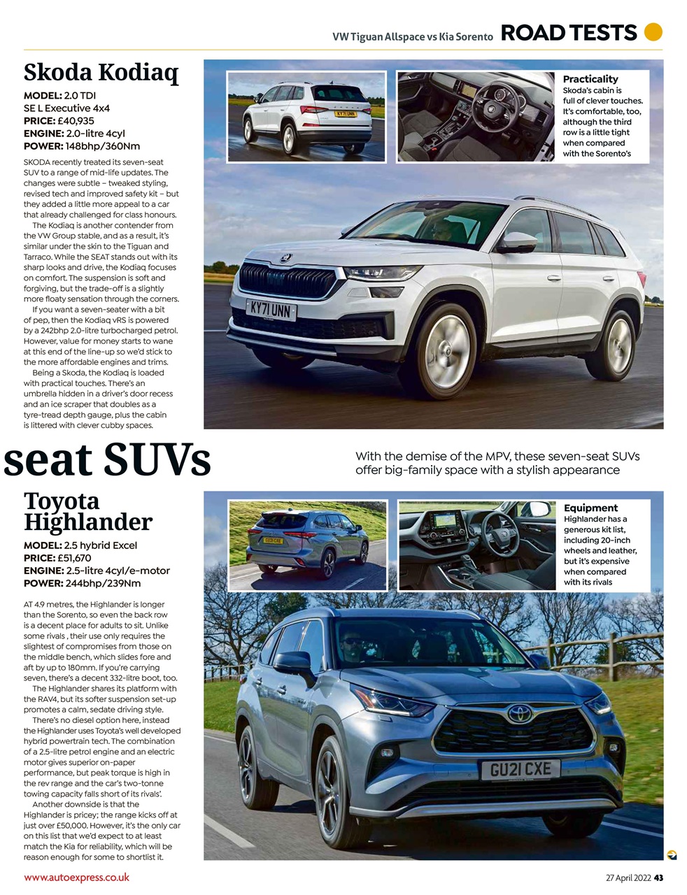 Auto Express Preview Pages