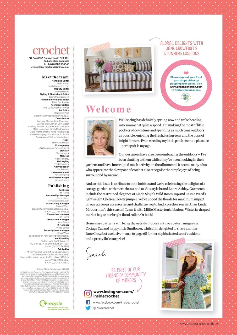 Inside Crochet Preview Pages