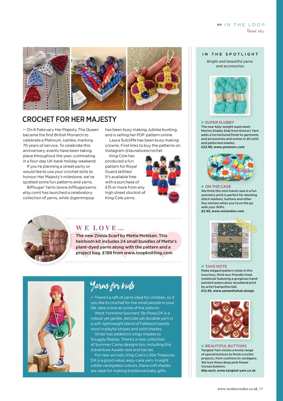 Inside Crochet Preview Pages
