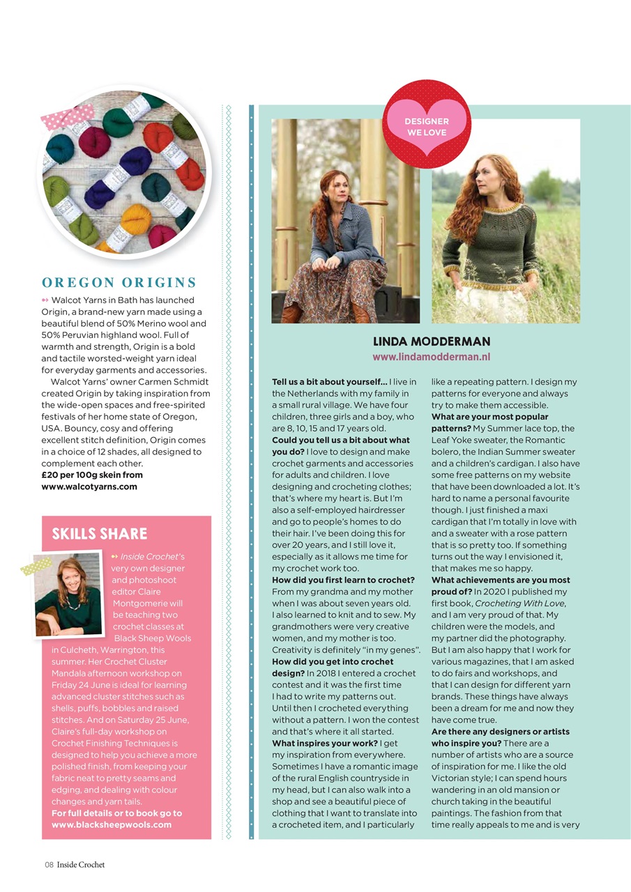 Inside Crochet Preview Pages