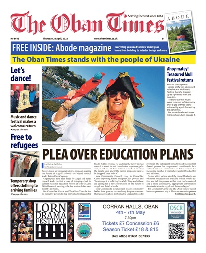 The Oban Times & Lochaber Times issue 