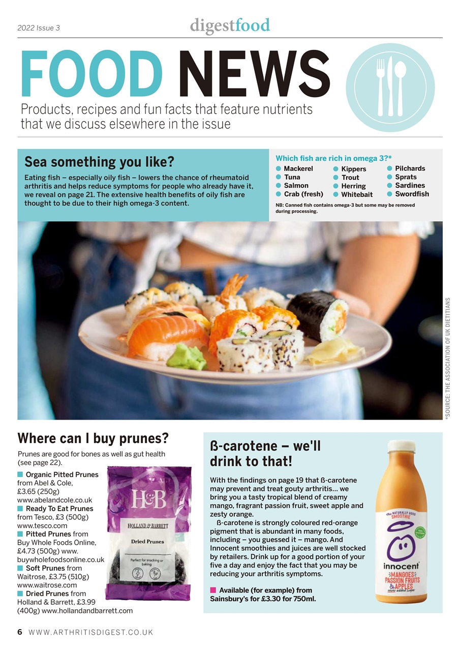 Arthritis Digest Preview Pages