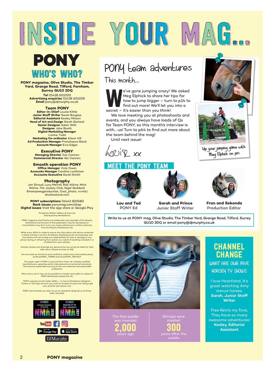 Pony Magazine Preview Pages